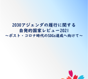 SDGsに関する自発的国家レビュー（VNR）の概要